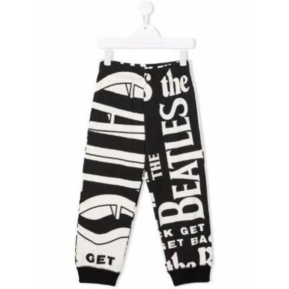 NWT Stella McCartney Kids x The Beatles "Get Back" Joggers. Size 6 - Picture 1 of 7